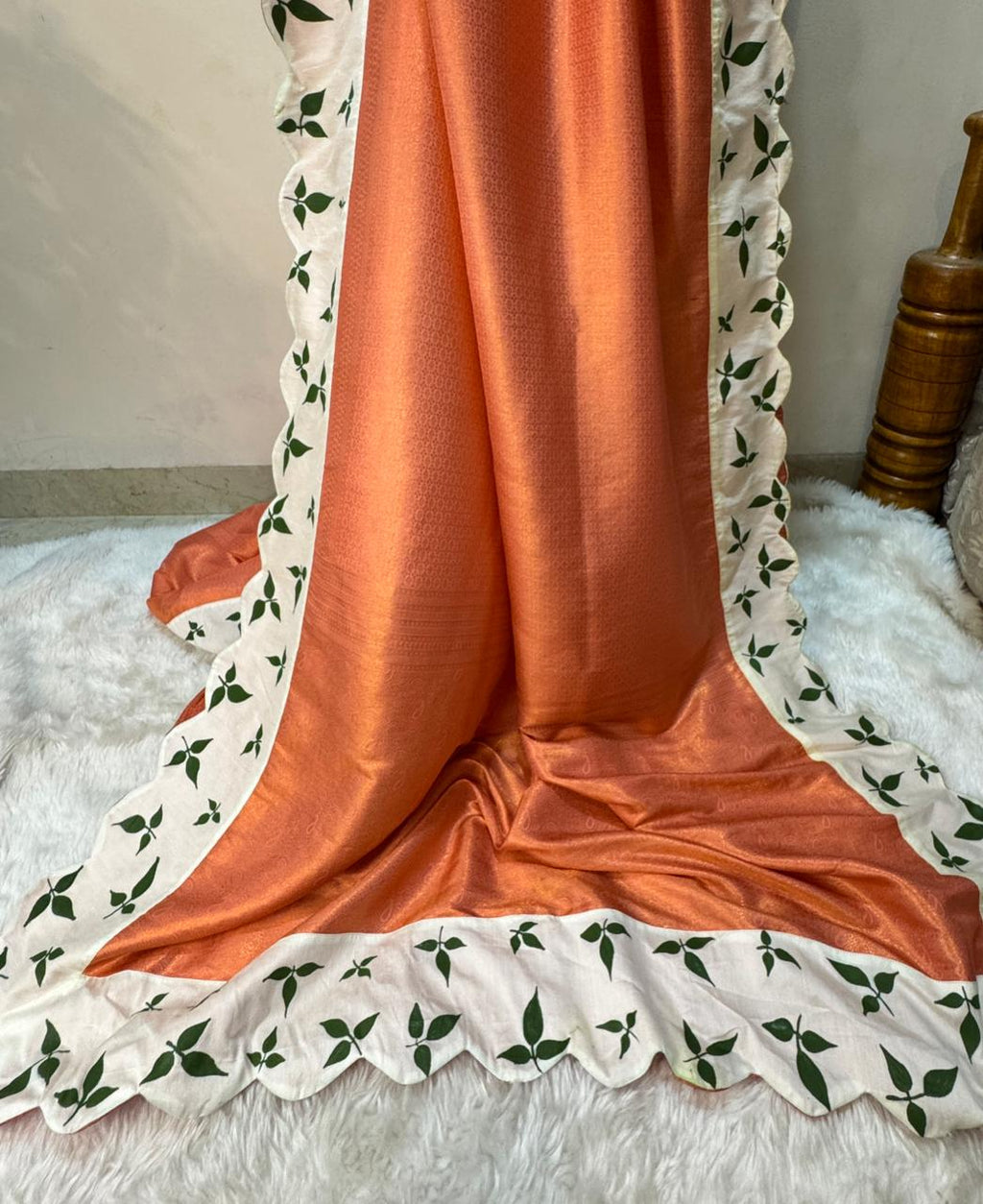Kuber Pattu saree with Hand painted border